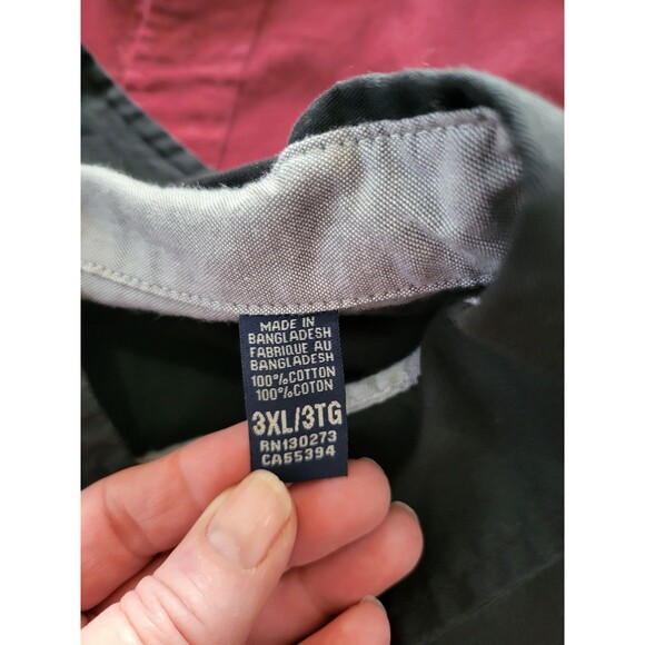 Wrangler Lot of 3 Relax Fit 3XL Short Sleeved Shirts - Picture 5 of 13